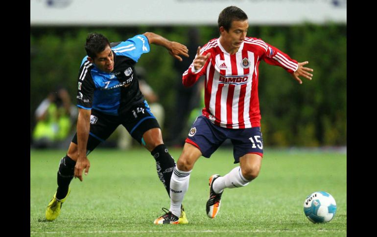 El “Cubo”, de cuatro oportunidades de gol que tuvo ante Estudiantes Tecos, marcó solamente dos. MEXSPORT  /