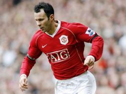 Giggs mostró su calidad en el triunfo 5-0 contra el Fulham. MEXSPORT  /