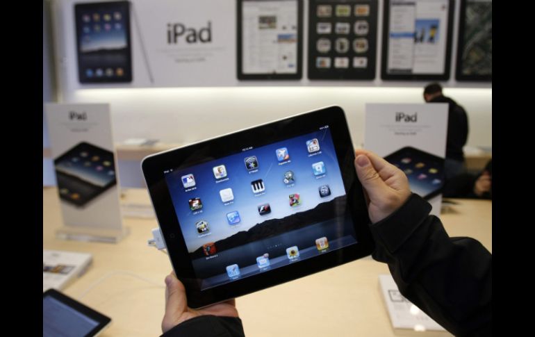 Casi 7% de todas las adquisiciones por internet se realizaron usando iPads. AP  /