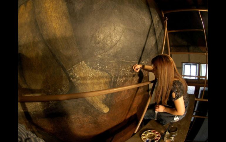 El monitoreo a la tumba de Pakal y la restauración de los murales de Bonampak, en Chiapas, son algunos de los trabajos realizados. NTX  /