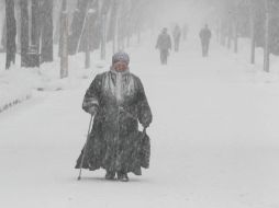 En un Moscú con temperaturas bajo cero, un invierno a cuatro grados centígrados se considera cálido. EFE  /