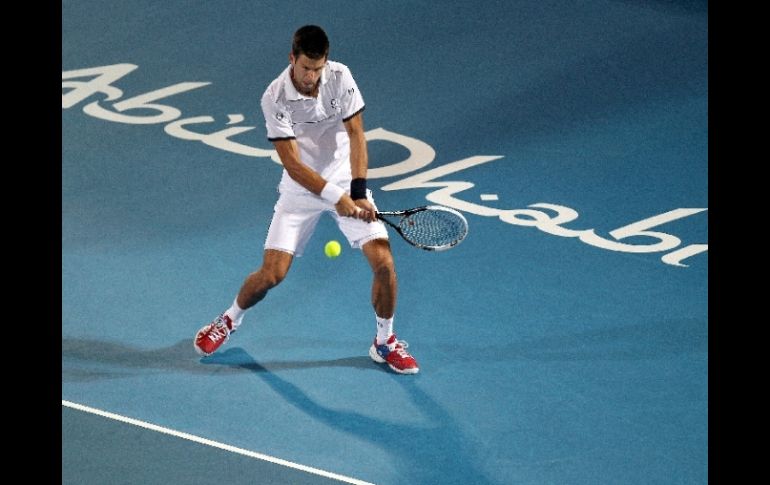 Djokovic, número uno del mundo, dominó desde el inicio del partido. AFP  /