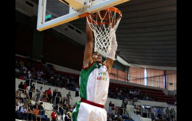 Imagen de Archivo del basquetbolista mexicano Gustavo Ayón. MEXSPORT  /