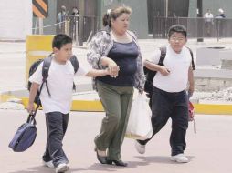 El 47% de los estudiantes de primaria presenta problemas de obesidad o sobrepeso, apunta la Secretaría de Educación de Guadalajara.  /