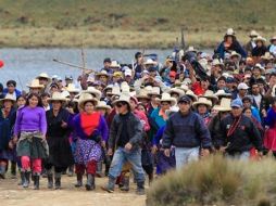 El Gobierno plantea un peritaje internacional para que revise el estudio de impacto ambiental del proyecto Conga. ARCHIVO  /