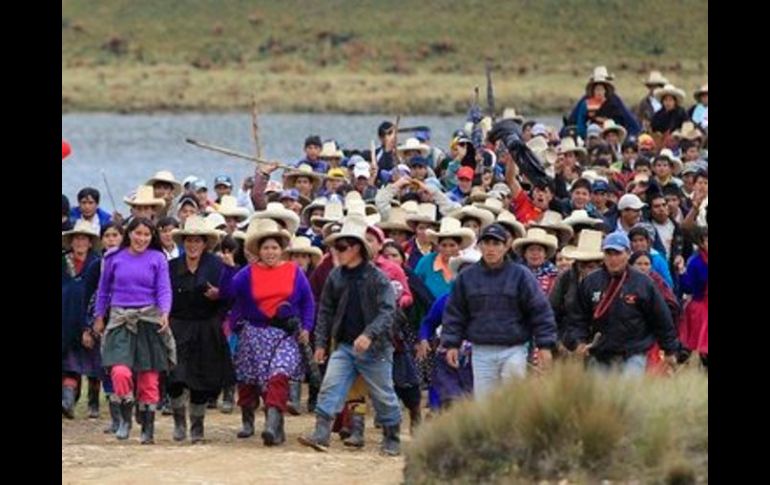 El Gobierno plantea un peritaje internacional para que revise el estudio de impacto ambiental del proyecto Conga. ARCHIVO  /