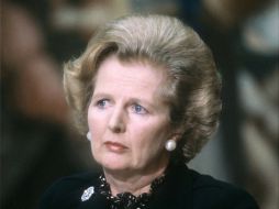 Margaret Thatcher, de 86 años, se retiró de la política y sufre de demencia  senil. AFP  /