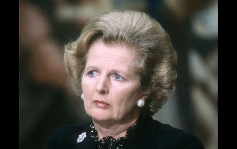 Margaret Thatcher, de 86 años, se retiró de la política y sufre de demencia  senil. AFP  /