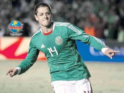 Javier Hernández ganó la Copa Oro con el Tri y conquistó el título de la Premier con el Manchester United este año. MEXSPORT  /