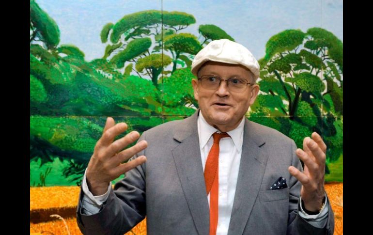 David Hockney es considerado uno de los artistas más influyentes del siglo XX. EFE  /