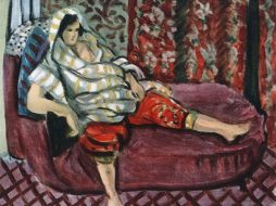 'Mujer Sobre Divan de Rosa', de Henri Matisse, uno de los jóvenes vanguardistas o 'clásicos modernos'.  /