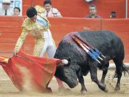 Antonio García ''El Chihuahua'', confirmó el doctorado como matador de toros. EFE  /