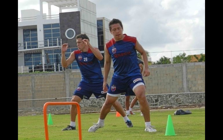 Amione tiene en mente sacar los primero tres puntos ante las Chivas. EL UNIVERSAL  /