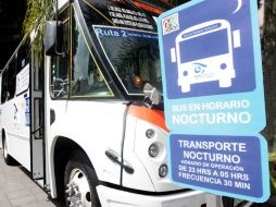 Las ampliaciones en rutas del transporte nocturno comenzarán a operar a partir del 16 de enero.ARCHIVO  /