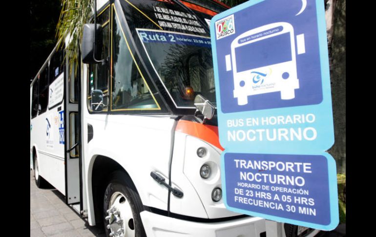 Las ampliaciones en rutas del transporte nocturno comenzarán a operar a partir del 16 de enero.ARCHIVO  /