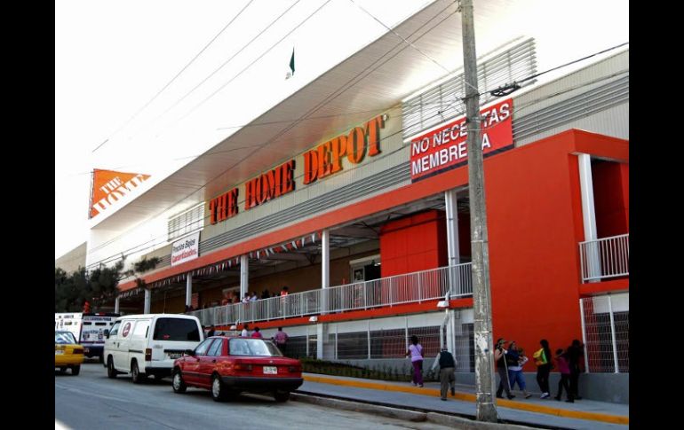 Home Depot cumple 10 años de presencia en México y cuenta con 91 tiendas.  /