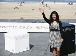 Arcelia Ramírez, previo al estreno en San Sebastián de Las razones del corazón, que integra la muestra de la Cineteca.  /