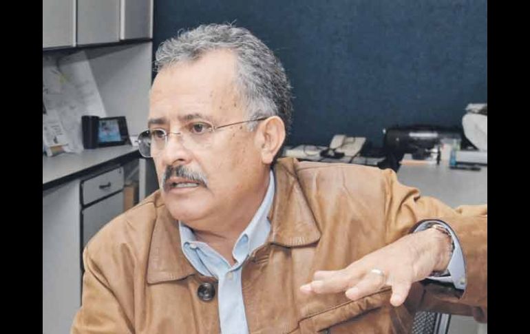 Guillermo Lara Vargas, presidente electo del Colegio de Ingenieros Civiles del Estado de Jalisco.  /