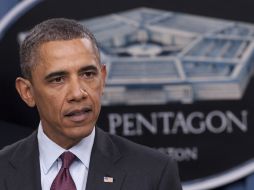 El presidente Barack Obama prometió mantener  la superioridad militar de EU pese a los recortes de presupuesto al Pentágono. AFP  /