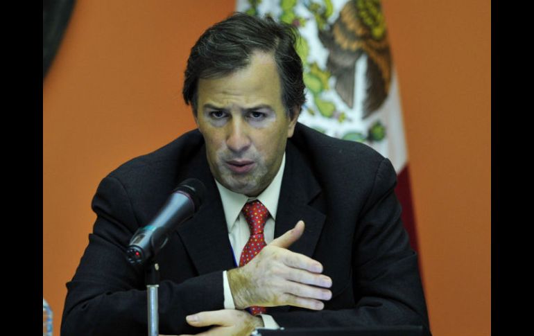 El secretario mexicano de Hacienda, José Antonio  Meade asegura que la economía mexicana tiene un buen desempeño.  /