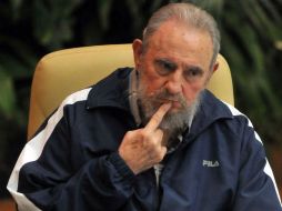 Fidel Castro publicó un escrito en un medio local en el que dice que la humanidad va hacia un abismo. ARCHIVO  /