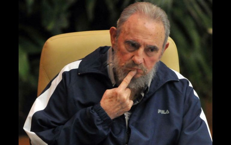 Fidel Castro publicó un escrito en un medio local en el que dice que la humanidad va hacia un abismo. ARCHIVO  /