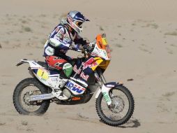 En la imagen, Marc Coma, ganador de la cuarta y séptima etapas del Dakar 2012. AFP  /