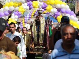 Como cada año, el 7 de enero en Cajititlán se convirtió en una zona alegre y de fiesta.  /