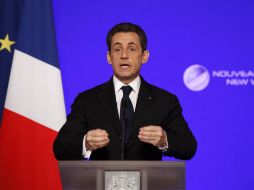 Nicolás Sarkozy ha sabido sacar provecho de su papel en la crisis europea. EFE  /