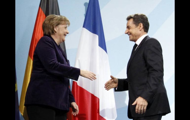 Con respecto a estos encuentros Sarkozy menciona que 'no hay futuro para Europa si Alemania y Francia no llegan a un acuerdo.' REUTERS  /