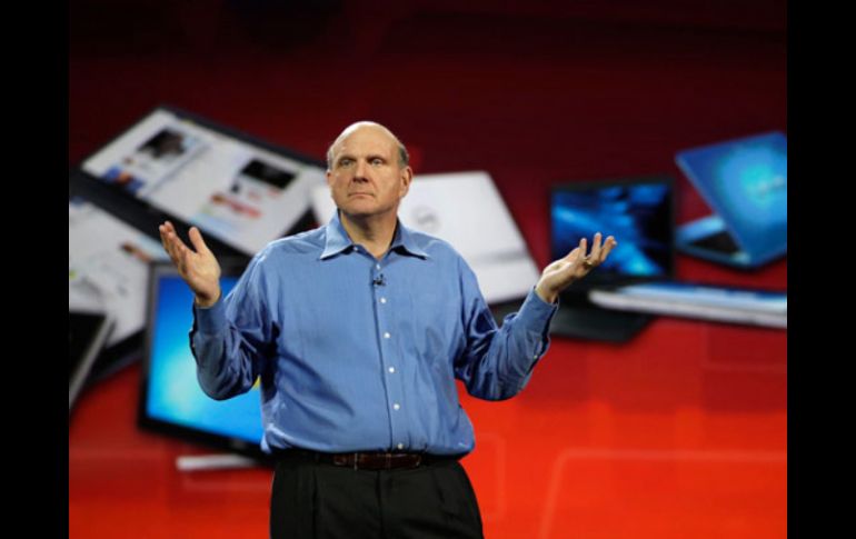 Se desconoce si el discurso de Ballmer se conformará con hacer balance de 2011 o se adelantará al futuro con datos de Windows 8. AP  /