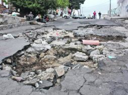 El proyecto de pavimentación asfáltica en el Oriente de Guadalajara está detenido por el retraso de la transferencia de recursos.  /