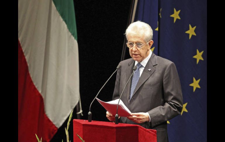 Mario Monti apreció la responsabilidad demostrada 'al anteponer el interés público a cualquier otra consideración'  /