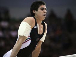 Bernardo de la Garza felicitó al gimnasta mexicano a través de su Twitter. AFP  /