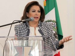 La presidenta de 'Alto al Secuestro' sería la abanderada del PAN para el Gobierno del Distrito Federal en julio próximo. EL UNIVERSAL  /