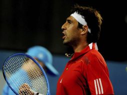 La victoria de Baghdatis se resolvió por los detalles, pues el encuentro fue muy igualado. EFE  /