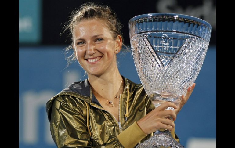 Azarenka se consolidó en la tercera posición del ranking mundial. REUTERS  /