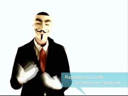 Durante 12 horas, Anonymous no publuicará twits, por solidaridad. ESPECIAL  /