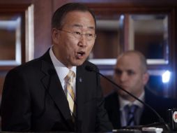 Ban Ki-moon, dijo que es la liberación más significativa de presos políticos hasta la fecha. EFE  /