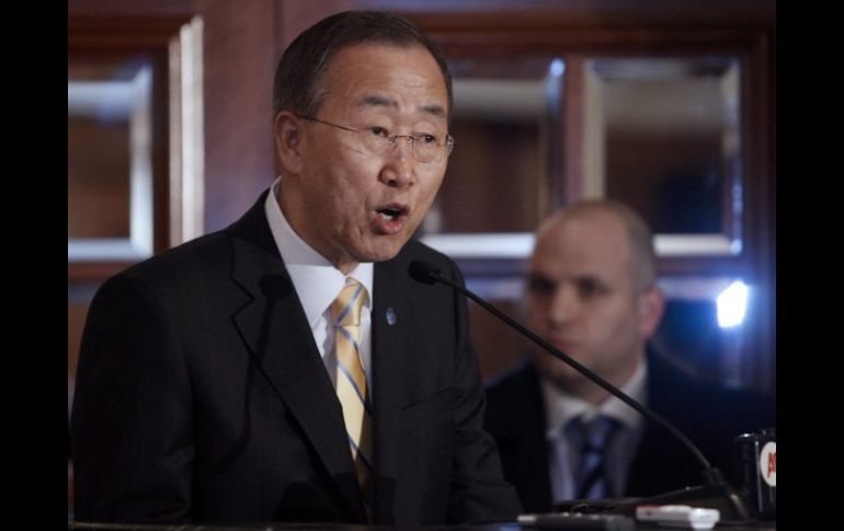 Ban Ki-moon, dijo que es la liberación más significativa de presos políticos hasta la fecha. EFE  /