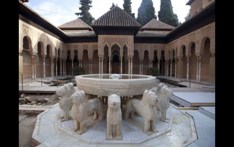 Los leones, de la segunda mitad del siglo XIV, fueron concebidos por el sultán Muhammad V. REUTERS  /