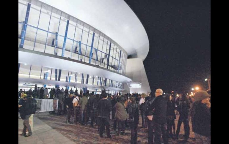 El auditorio del Centro Cultural Universitario fue el primer recinto en ser levantado del proyecto de la Universidad de Guadalajara.  /