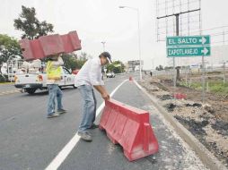 En las obras para este año figura la conclusión de los tramos cuatro y cinco del nuevo trazo del Anillo Periférico.  /