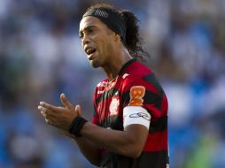 Ronaldinho realizará sus entrenamientos, algunos abiertos para el público y la prensa y otros privados. AP  /