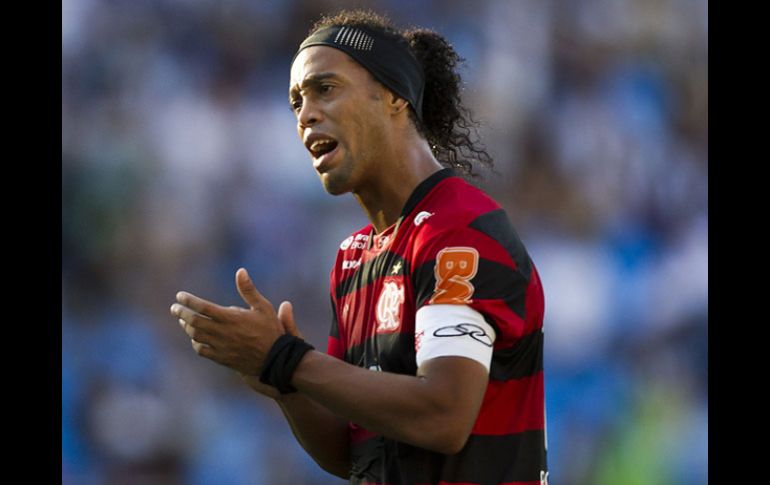 Ronaldinho realizará sus entrenamientos, algunos abiertos para el público y la prensa y otros privados. AP  /