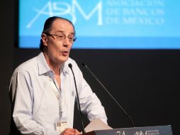 El presidente de la Asociación de Bancos de México (ABM), Jaime Ruiz , anunció las metas de los programas anuales de financiamiento.  /