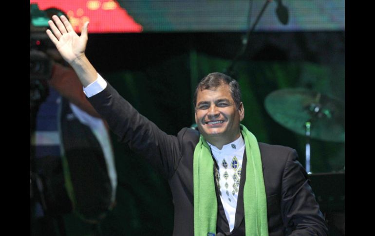 Rafael Correa logra una victoria legislativa en Ecuador. AP  /