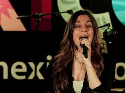 La Oreja de Van Gogh se presentó durante la Feria Internacional de Turismo de Madrid. NOTIMEX  /