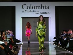 El primer día de Intermoda estuvo lleno de color y estilo colombiano.  /