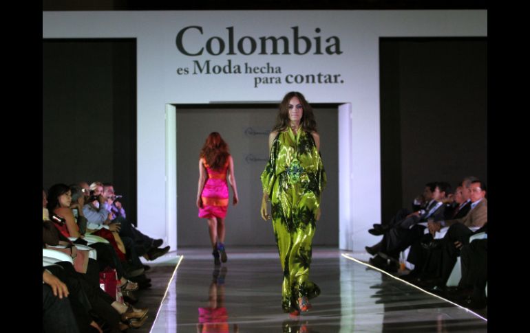 El primer día de Intermoda estuvo lleno de color y estilo colombiano.  /